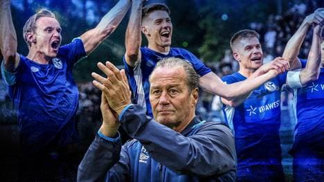 Huub Stevens gewann mit Schalke 04 den UEFA-Cup