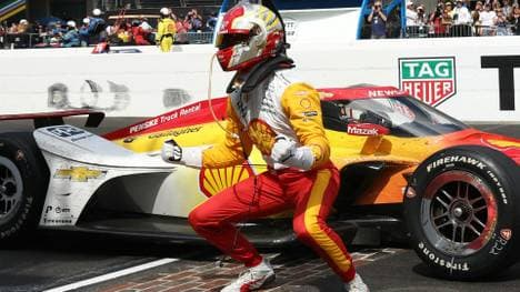 Josef Newgarden gewann auf dem Iowa Speedway