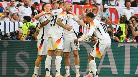 Emotion pur: Das DFB-Team bei der EM