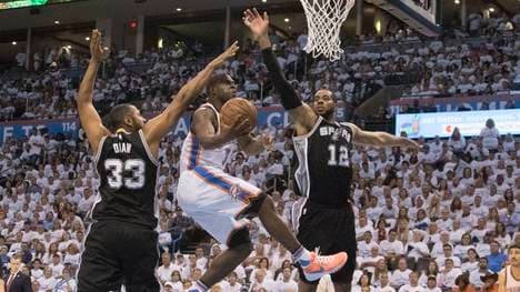 San Antonio Spurs v Oklahoma City Thunder - Game Four