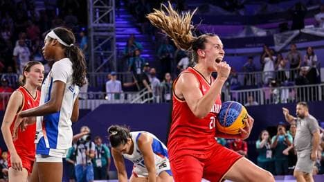 Die deutschen Basketballerinnen machen weiter jede Menge Spaß