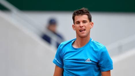 Dominic Thiem bei den French Open