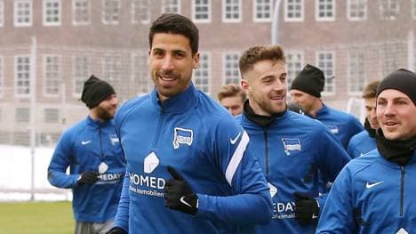 Hertha BSC befindet sich wieder im Mannschaftstraining