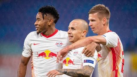 Dani Olmo (r.) steht im Aufgebot - Angelino (M.) nicht