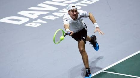 Jan-Lennard Struff und das deutsche Team stehen in der Finalrunde des Davis Cup
