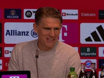 Christoph Freund, Sportdirektor des FC Bayern, erklärt die Hintergründe zum Abgang von Raphael Guerreiro. Außerdem spricht er über die Gerüchte um Christian Kofane.