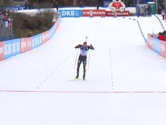 Nach dem Podium von Philipp Horn im Sprint von Hochfilzen können die deutschen Biathleten in Frankreich nicht nachlegen. Die Norweger feiern derweil einen Doppelsieg.