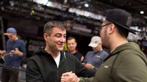 Hossein Ensan (l.) und Danny Tang