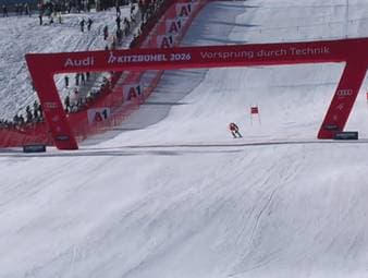 Thriller auf der Streif - Deutscher im Pech