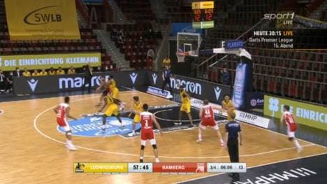 Ludwigsburg zieht gegen Bamberg souverän ins Halbfinale ein