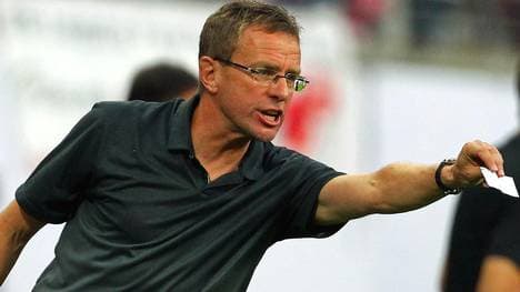 Leipzigs Manager Ralf Rangnick holte Bernardo von RB Salzburg