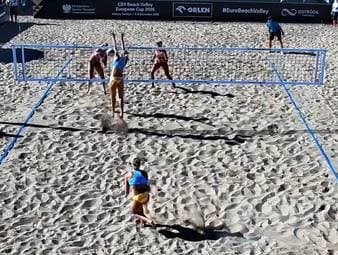 Im deutschen Duell behält das Duo um Sinja Tillmann und Svenja Müller die Oberhand. Louisa Lippmann und Melanie Paul müssen die nächste bittere Pleite hinnehmen.