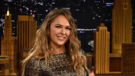 Ronda Rousey Visits 'The Tonight Show Starring Jimmy Fallon'