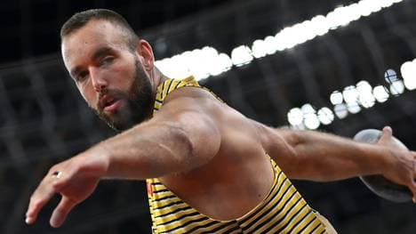 Deutschlands Diskuswerfer Daniel Jasinski