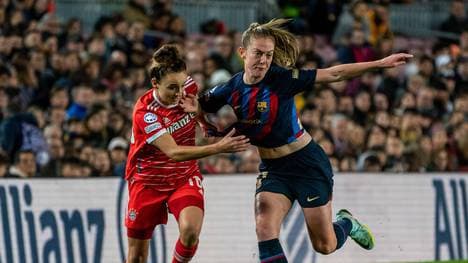 Lina Magull und der FC Bayern kassieren eine klare Niederlage