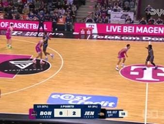 Spiel Highlights zu Telekom Baskets Bonn - Science City Jena