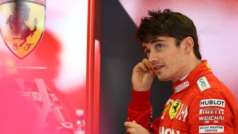 Charles Leclerc nach dem verpatzten Qualifying in Azerbaijan