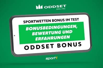 Oddset Bonus – Erhalte exklusiv bis zu 100 € und eine 10€ Freebet