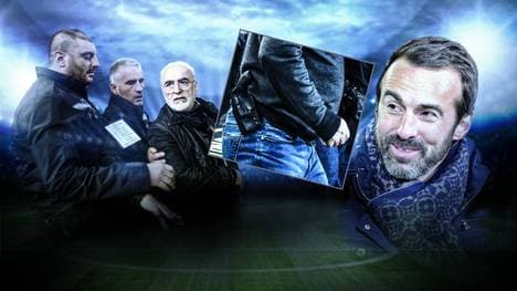 Der frühere Bundesliga-Profi Miroslav "Miki" Stevic (r.) ist heute als Spielerberater tätig