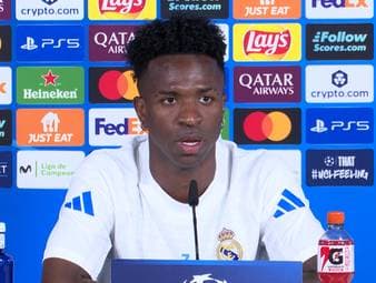 Die Beziehung zwischen dem ehemaligen Real-Trainer Xabi Alonso und Vinicius Jr. soll schwierig gewesen sein. Auf einer Pressekonferenz äußert sich Vini zu seinem Verhältnis zu Alonso.