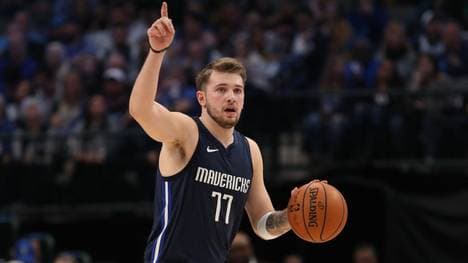 Luka Doncic war beim Sieg gegen die Toronto Raptors erneut bester Mann der Dallas Mavericks