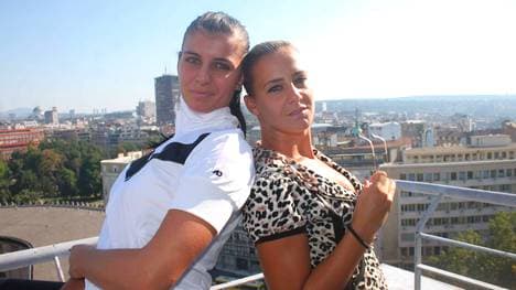 Milica Dabovic (r.) gewann bei Olympia 2016 in Rio die Bronzemedaille mit Serbien