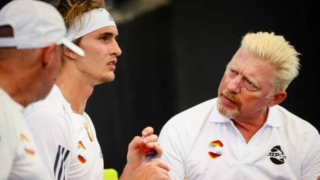 Boris Becker (r.) gewann als 17-Jähriger Wimbledon