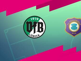 VfB Lübeck - FC Erzgebirge Aue: Tore und Highlights | 3. Liga