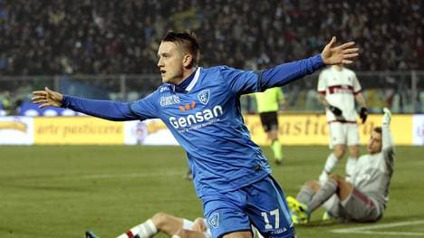 Piotr Zielinski steht vor einem Wechsel in die Premier League