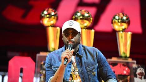 Dwyane Wade holte seine drei NBA-Titel allesamt mit den Miami Heat