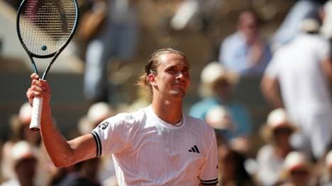 Alexander Zverev ist zufrieden mit seinem Start