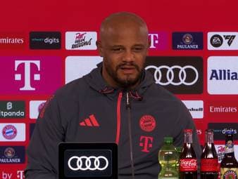 Auf der Pressekonferenz vor dem Spiel gegen Freiburg verkündet Bayerns Trainer Vincent Kompany den Ausfall für Harry Kane. Für die Champions League gegen Real Madrid macht der Coach aber Hoffnung.