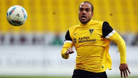 David Odonkor spielte nach einer schweren Knieverletzung 2011 für Alemannia Aachen