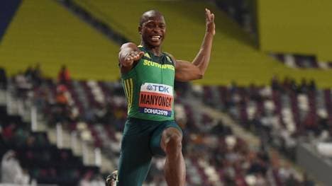 Luvo Manyonga ist für vier Jahre gesperrt worden