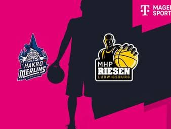 HAKRO Merlins Crailsheim - MHP RIESEN Ludwigsburg: Highlights | BBL Pokal