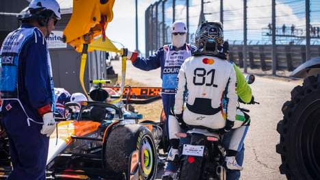 Oscar Piastri musste sein Auto abstellen