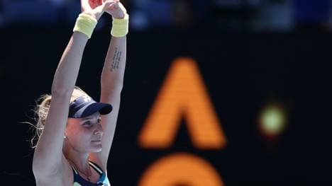 Dajana Jastremska begeistert in Melbourne