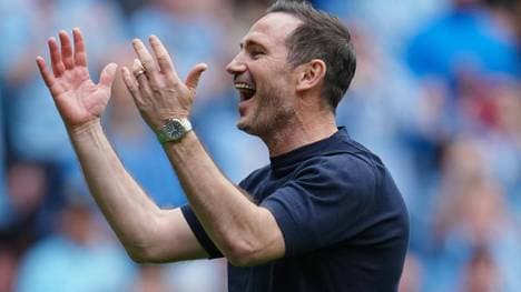 Frank Lampard jubelt als Trainer von Coventry
