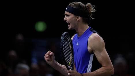 Alexander Zverev feierte den Titel in Paris