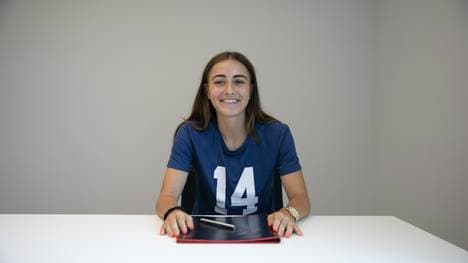 Mittelfeldtalent für die SGE: Ainhoa Alguacil