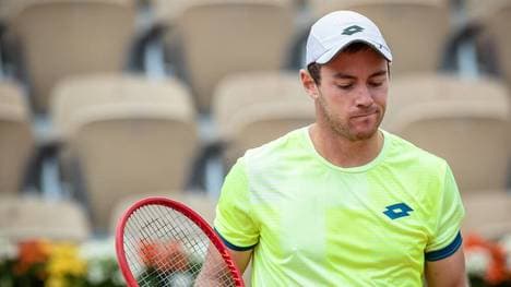 Dominik Koepfer schied gegen Stan Wawrinka aus