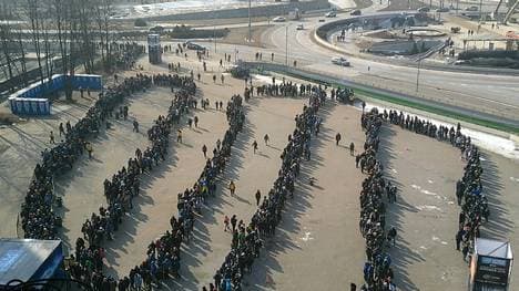 Tausende Fans standen stundenlang Schlange, um beim IEM dabei zu sein