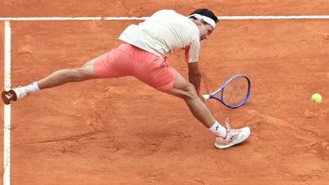 Daniel Altmaier bekam es mit Carlos Alcaraz zu tun 