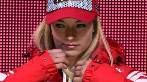 Lara Gut gewann bei den olympischen Spielen in Sotschi 2014 Bronze in der Abfahrt