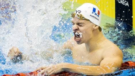 Leon Marchand hat über 400m Lagen einen neuen Weltrekord aufgestellt