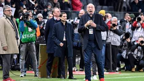 Peter Fischer übte scharfe Kritik an den Frankfurt-Ultras