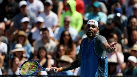 Nick Kyrgios in Aktion