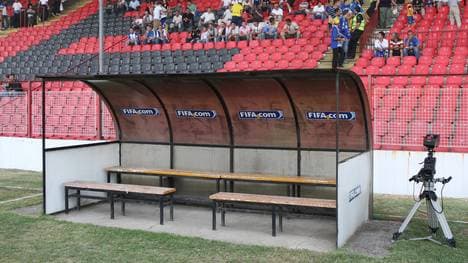 Das Stadion in Zenica hat seinen ganz eigenen Charme