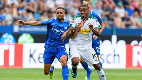 Alassane Plea (r.) verschoss im Finale einen Elfmeter
