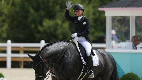 Werth sattelt in Balve Olympiapferd Wendy